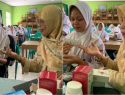 Puskemas Palas Luncurkan Program Kelompok Peduli Kesehatan Anak Remaja Bebas Anemia Zat Besi SMAN 1 Palas