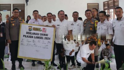 Kapolres Lamsel Himbau Netralitas dan Kondusivitas di Kepulauan