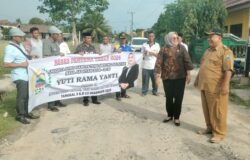 Ketua Komisi III DPRD Lamsel Cek Jalan Usulan Warga