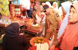 Jelang Ramadan, Wabup Lamsel Cek Harga dan Stok Sembako di Pasar Inpres Kalianda