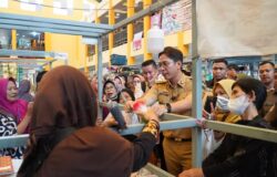 Awali Hari Pertama Kerja, Egi-Syaiful Sidak Pasar Natar