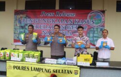 Upaya Penyelundupan 8 Kilogram Narkotika Berhasil Digagalkan Polisi