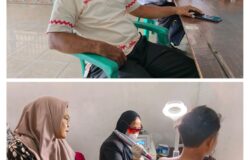 Pemdes Pematang Pasir bekerjasama dengan Sea Beauty Aesthetic selenggarakan baksos