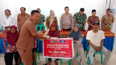 Bukti Peduli Kepada Warga Tidak Mampu, Pemdes Baliagung Salurkan BLT-DD 2025