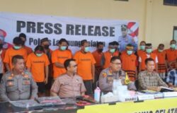 Jelang Ramadan, Polres Lamsel Ungkap 43 Kasus Kriminal
