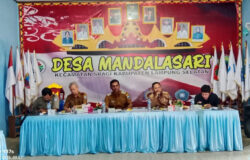 Tim Monev Kecamatan Sragi Lakukan Monev Realisasi DD di Mandalasari
