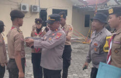 Kapolsek Palas Kukuhkan Saka Bhayangkara Ranting Polsek Palas