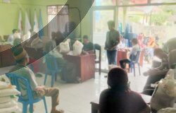 670 KPM di Desa Kalirejo Terima Bantuan Beras