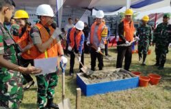 Peletakan batu pertama pembangunan gudang dan kelengkapan Koperasi Desa Merah Putih (KDMP) Berjalan Lancar