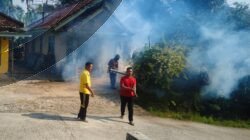 Gerak Cepat Tangani Kasus DBD, Puskesmas Palas Lakukan PE dan Fogging