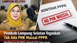 Isu PHK Massal PPPK, Pemkab Lampung Selatan Tegaskan Tak Ada