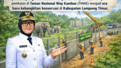 Bupati Ela : Pembatas di TNWK jadi era baru kebangkitan konservasi Lampung Timur